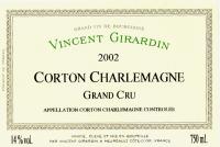 2005 Girardin Corton Charlemagne